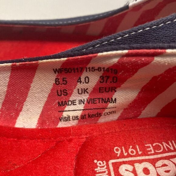 KEDS Women’s Slip On Cali Sneakers Size 6.5 Blue‎ - Picture 6 of 9